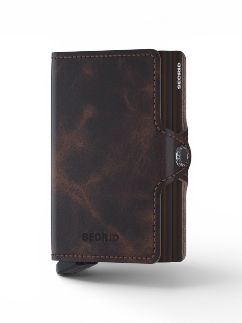 Secrid Twinwallet Vinatge Leather - chocolate - like new